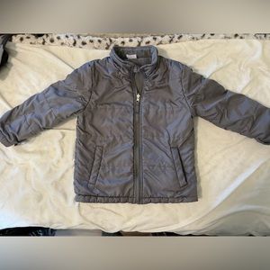 Gray Zip Up Jacket. (Boy)